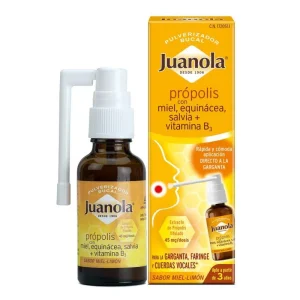 Juanola Propolis Pulverizador Bucal 1 envase 30 ml Sabor Miel Limon