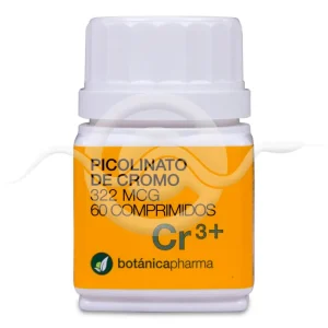 Picolinato de Cromo Botanicapharma 322 mg 60 comprimidos