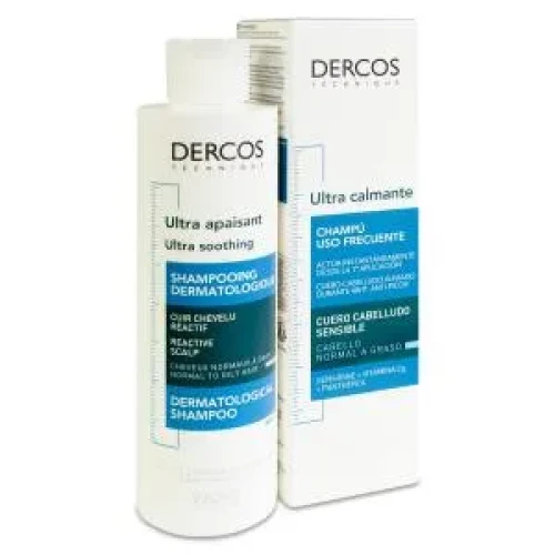Dercos Technique Champu Ultra Calmante Cabello Normal a Graso 1 envase 200 ml