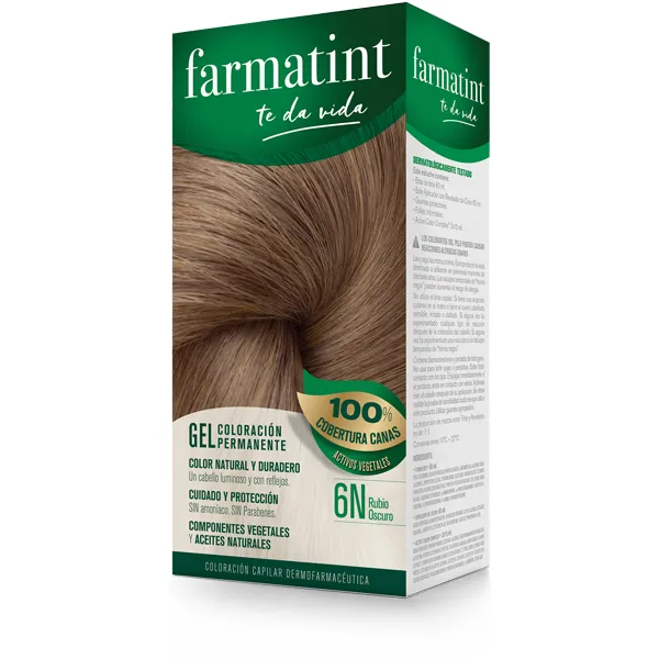 Farmatint 1 envase 135 ml Tono 6n Rubio Oscuro