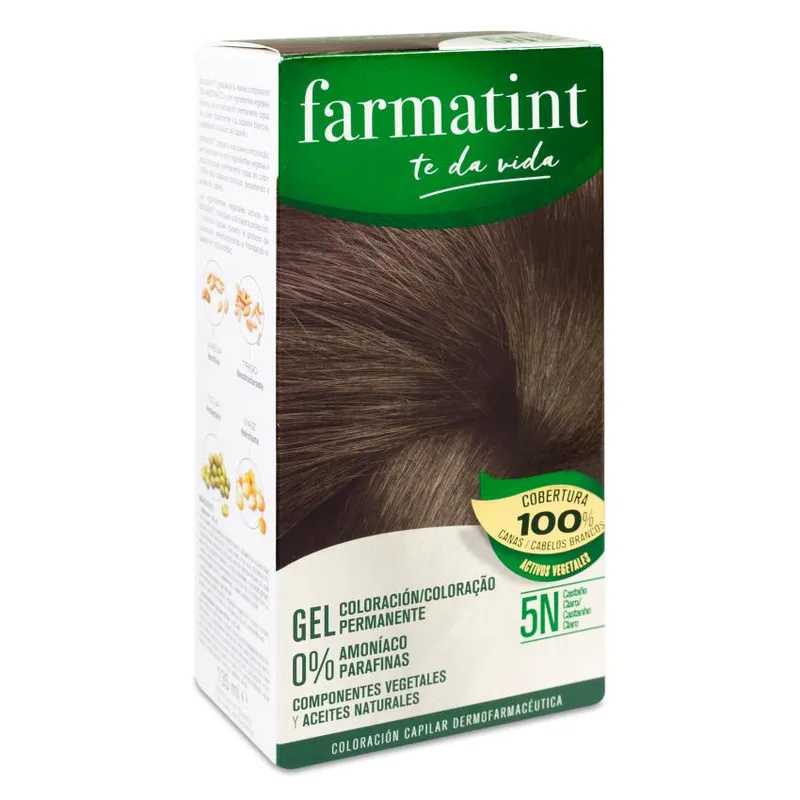 Farmatint 1 envase 135 ml Tono 5n Castaño Claro