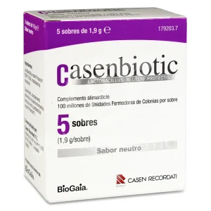 Casenbiotic 5 sobres 1,9 g Sabor Neutro