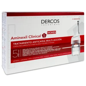 Dercos Aminexil Clinical 5 Mujer 21 Monodosis 6 ml