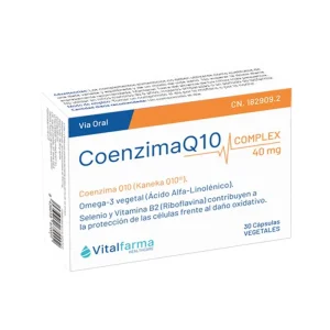 Coenzima Q10 Complex 40 mg 30 capsulas