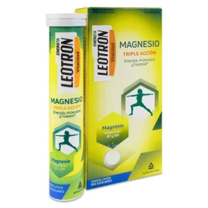 Leotron Magnesio 36 comprimidos Efervescentes Sabor Limon