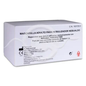 Mascarilla Adulto para Nebualdo Nebulizador 1 unidad