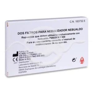 Filtros para Nebulizador Nebualdo 2 Filtros