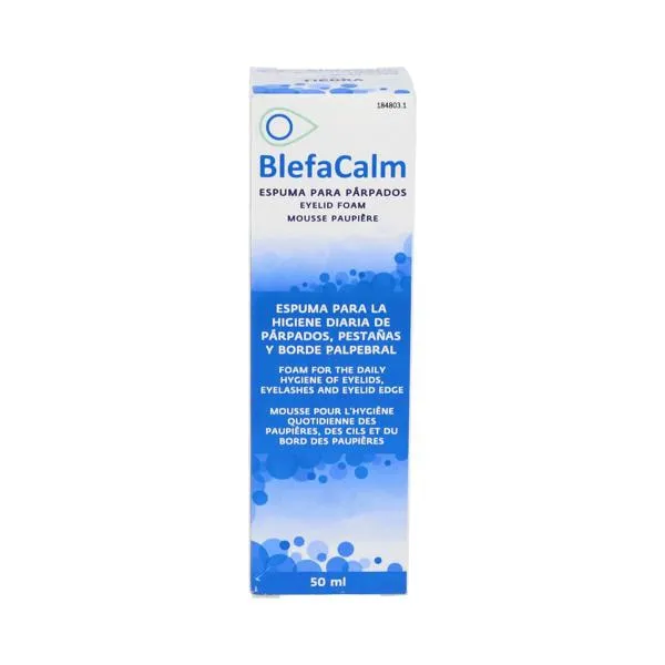 Blefacalm Espuma Parpados 1 envase 50 ml