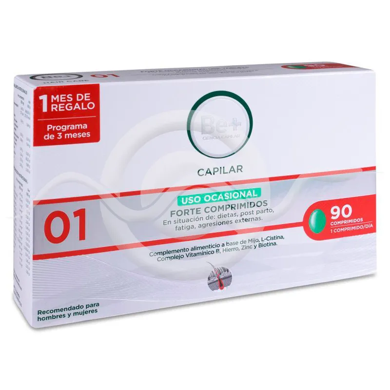 Be + Med Capilar Uso Ocasional Forte 90 comprimidos