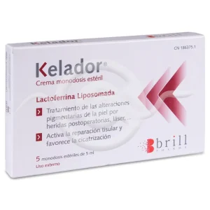Kelador crema Monodosis Esteril 5 unidades 5 ml