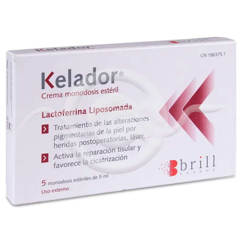 Kelador crema Monodosis Esteril 5 unidades 5 ml