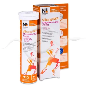 Ns Vitans Magnesio Citrato + 400 10 comprimidos Efervescentes