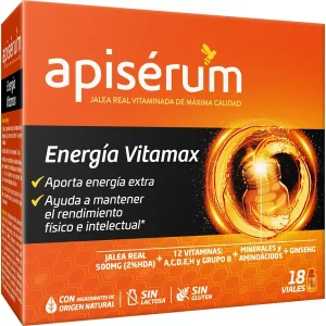 Apiserum Energia Vitamax 18 viales Bebibles 10 ml
