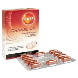 Roter Cranberry 30 capsulas