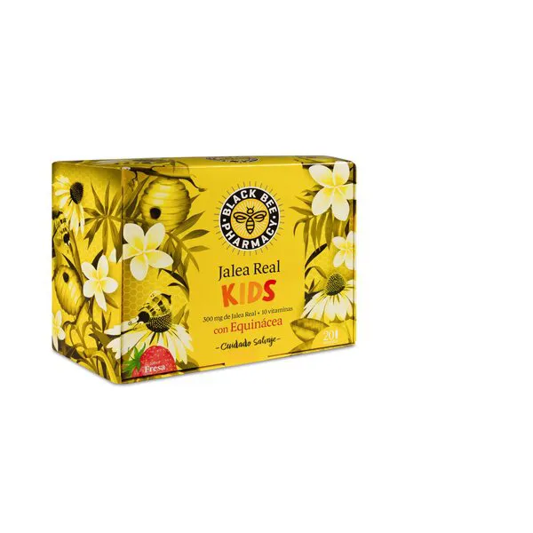 Black Bee Pharmacy Jalea Inmuno Kids 20 viales 10 ml