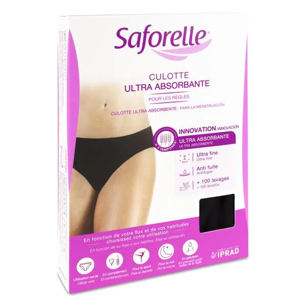 Saforelle Culotte Ultra Absorbente Talla 44, 1 Ud