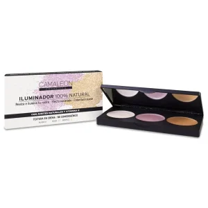 Camaleon Iluminador 100% Natural crema Paleta 3 Colores