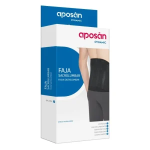 Faja Sacrolumbar Aposan Dynamic 1 unidad Talla S