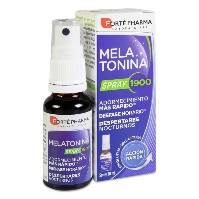 Melatonina spray 1900 1 envase 20 ml