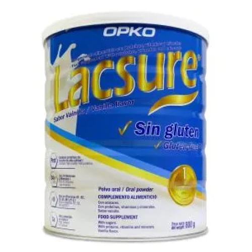 Lacsure Opko 1 envase 800 g Sabor Vainilla