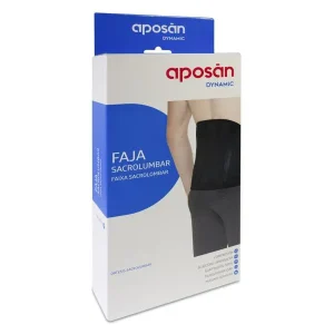 Faja Sacrolumbar Aposan Dynamic 1 unidad Talla Xl