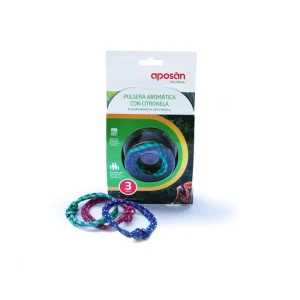 Aposan Pulsera Aromatica Citronela Nudos 1 unidad
