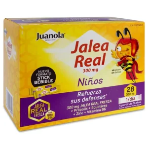 Juanola Jalea Real Niños Vitalidad y Defensas 28 sobres 10 ml