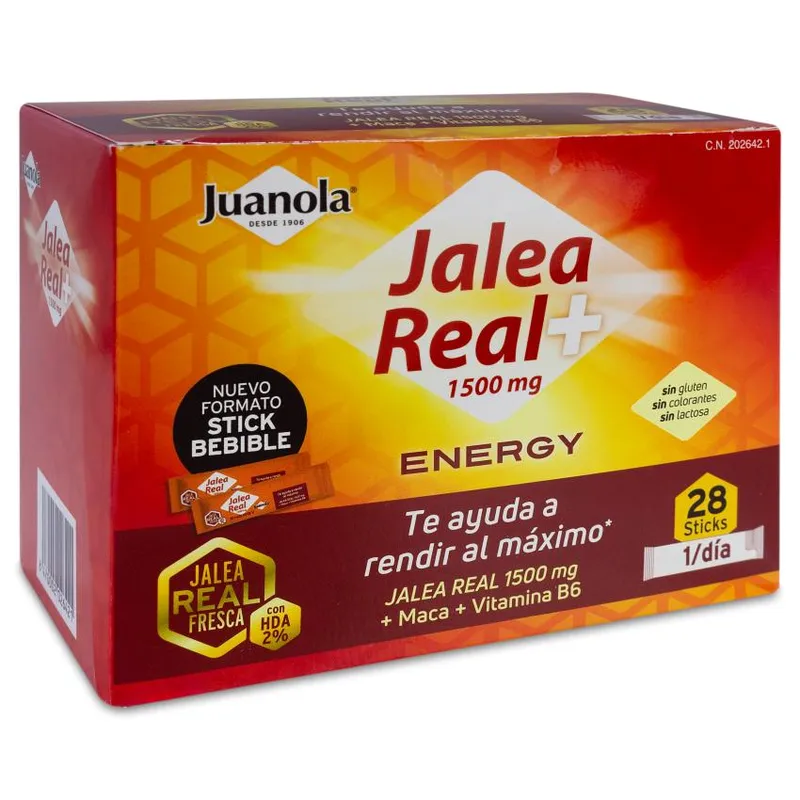 Juanola Jalea Real Energy 28 sobres 10 ml