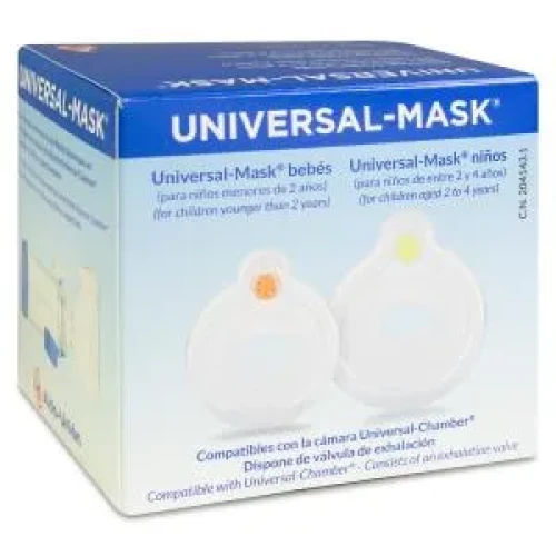 Mascarilla Universal Mask 2 unidades Bebes + Niños