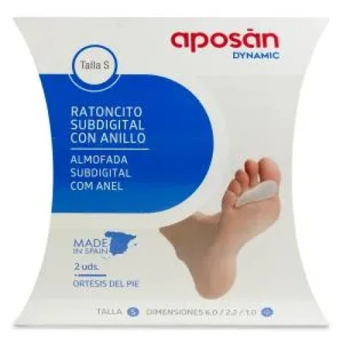 Ratoncito Subdigital con Anillo Aposan Dynamic 2 unidades Talla S