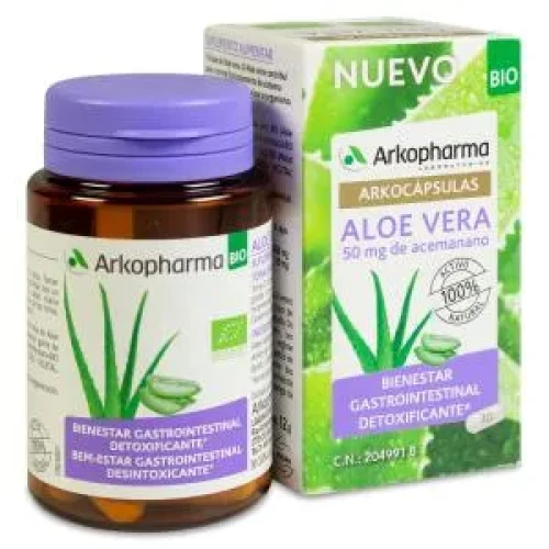 Arkocapsulas Aloe Vera Bio 30 capsulas