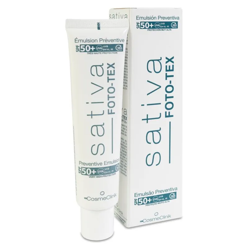 Sativa Foto-Tex SPF 50 + 1 tubo 75 ml