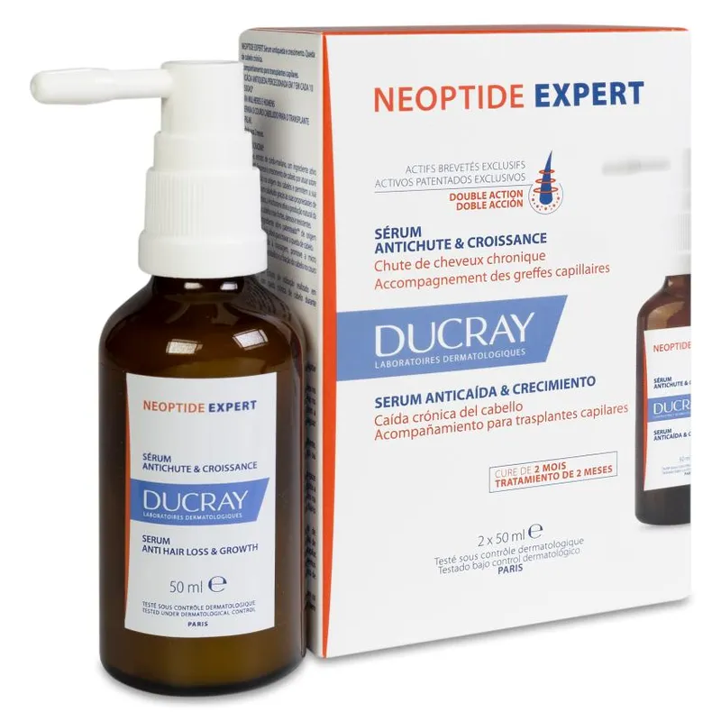 Neoptide Expert serum Anticaida & Crecimiento Ducray 2 Envases 50 ml