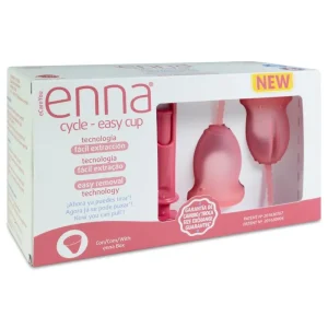 Copa Menstrual Enna Cycle Easy Cup 1 unidad Talla M (con aplicador)