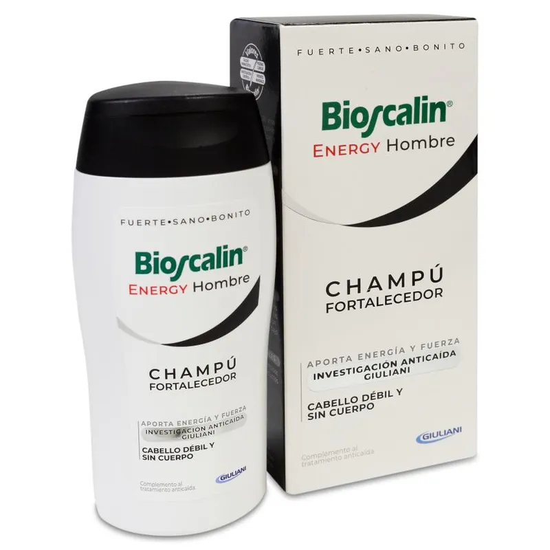 Bioscalin Energy Hombre Champu Fortalecedor 1 bote 200 ml