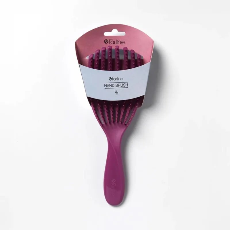 Cepillo de Pelo Farline 1 unidad Color Rosa
