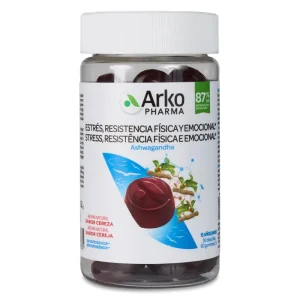 Arkopharma Estres Resistencia Fisica y Emocional 60 Caramelos de Goma Sabor Cereza