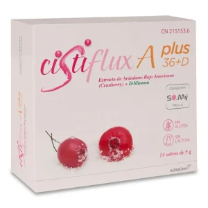 Cistiflux a Plus 36 + D 14 sobres 5 g