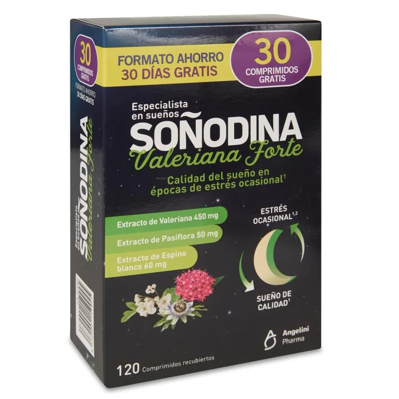 Soñodina Valeriana Forte 120 comprimidos