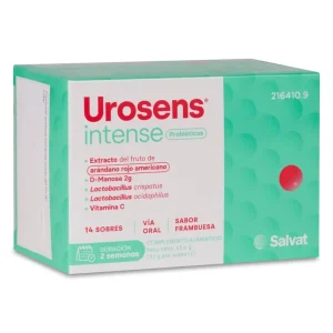 Urosens Intense 14 sobres 3,1 g Sabor Frambuesa