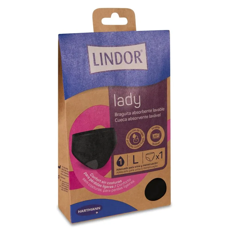 Braga Incontinencia Lavable Lady Lindor 1 unidad Talla l