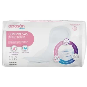 Aposan Compresa Incontinencia Maxi 14 Uds
