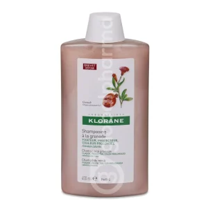 Klorane Brillo Color Champu Reavivador & Prolongado a la Granada 1 envase 400 ml