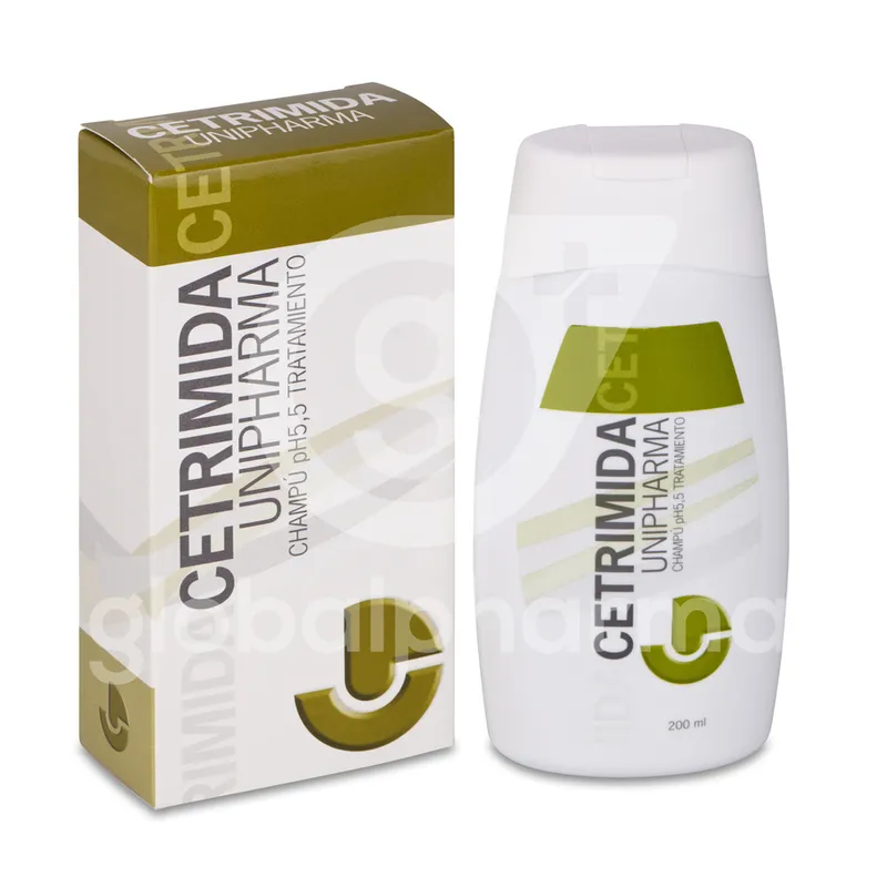 Cetrimida Unipharma Champu Anticaspa 1 envase 200 ml