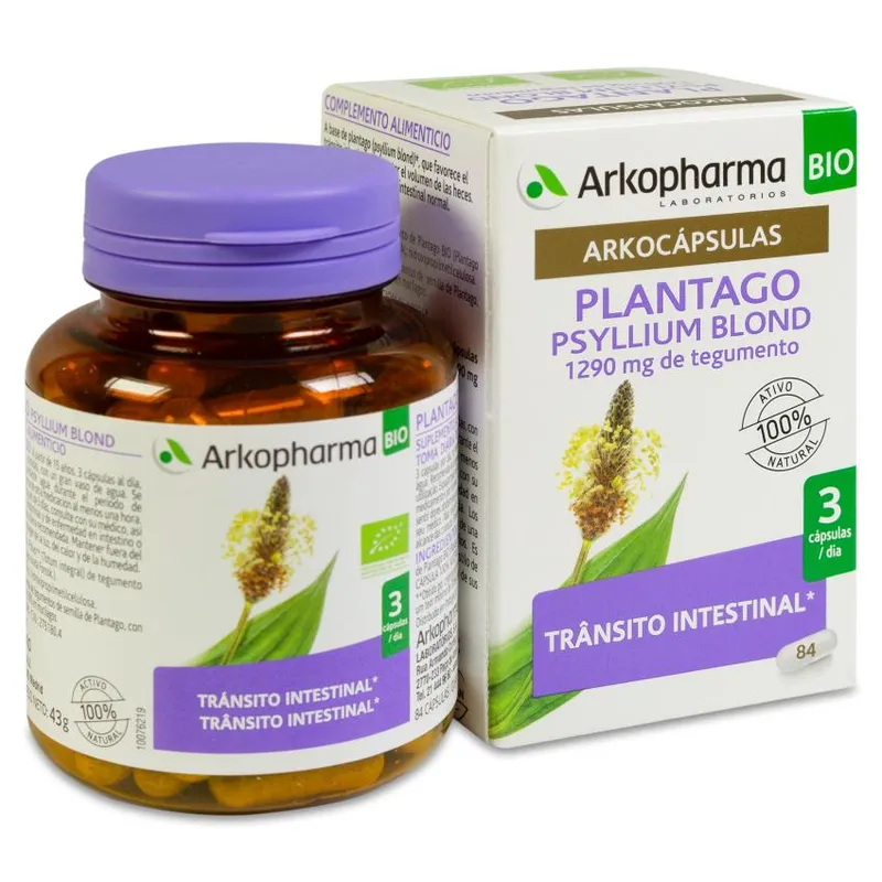 Arkocapsulas Plantago Bio 84 capsulas
