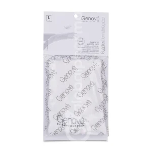 Guantes de Algodon Genocure Dermatologico 2 unidades Talla l
