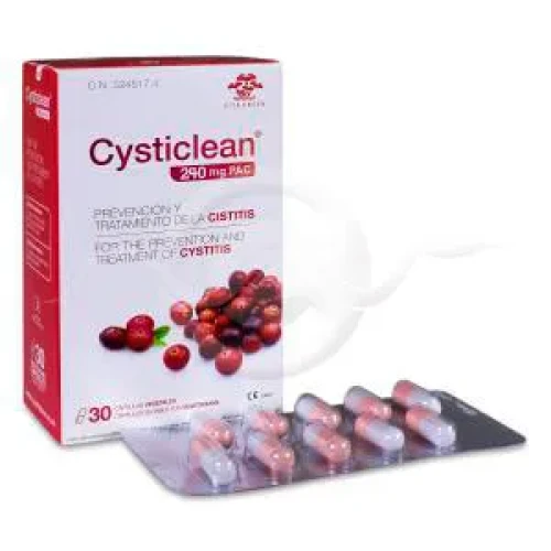 Cysticlean 500 mg 30 capsulas