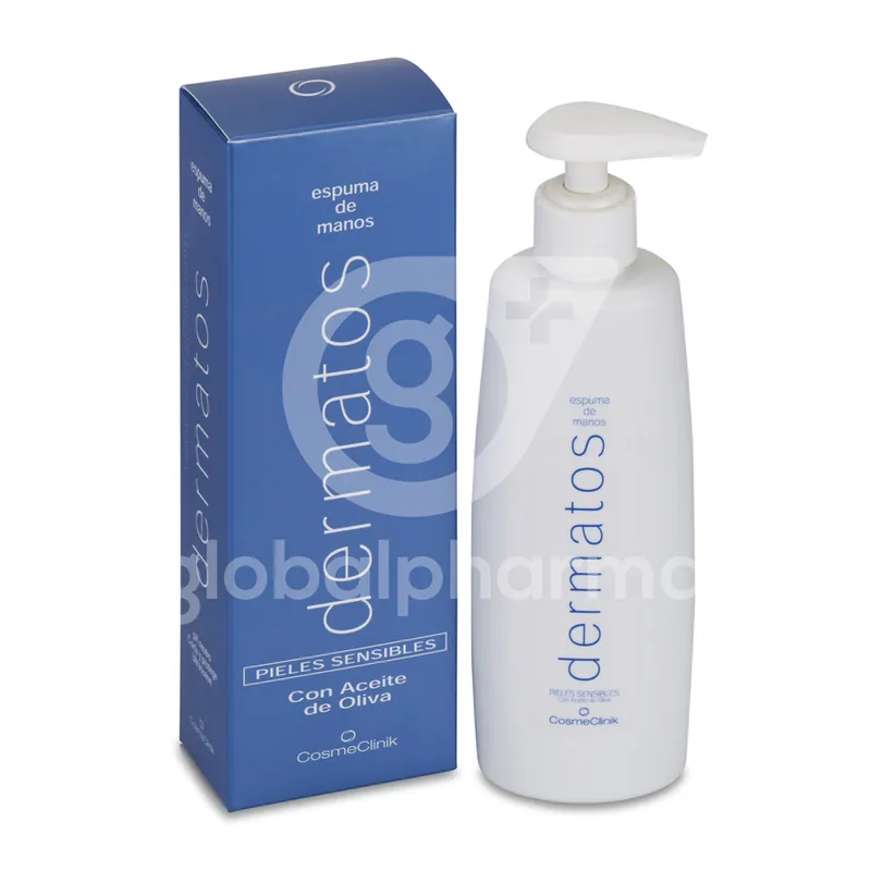 Dermatos Syndet Manos Cosmeclinik 1 envase 250 ml con Dosificador