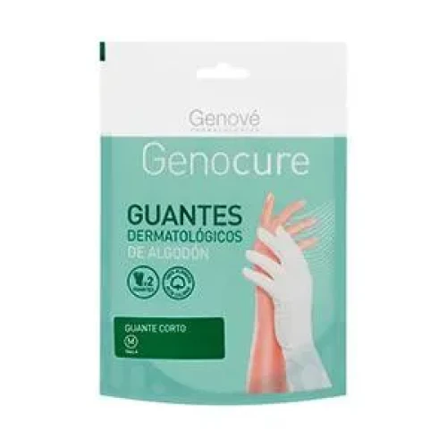 Guantes de Algodon Genocure Dermatologico 2 unidades Talla M
