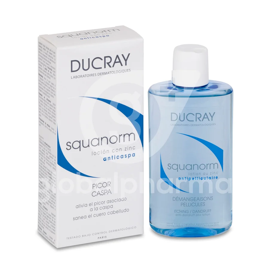 Kelual Squanorm Anticaspa locion Refrescante Ducray 1 Botella 190 ml